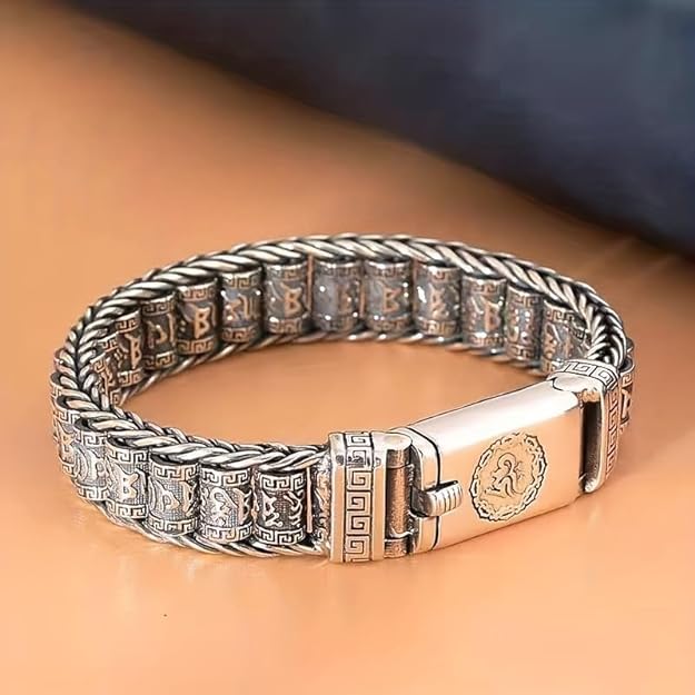 Silver feng shui bracelet discount