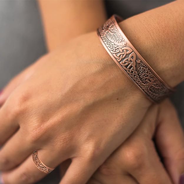 Unique Copper Bracelets Copper Bracelets For Men And Women- Set Of