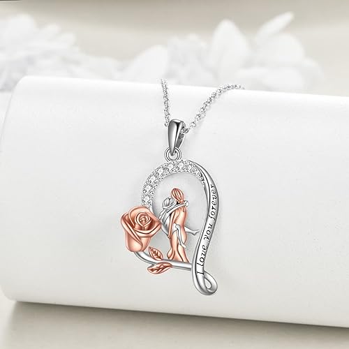 Best Gifts for Women 925 Sterling Silver Crystal Mom Daughter