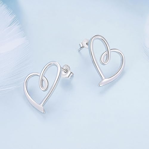 925 Sterling Silver Butterfly Firefly Hummingbird Stud Earrings Owl Poker Heart Hypoallergenic Earrings for Women Fine Jewelry