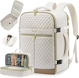 LOVEVOOK Carry On Travel Backpack for Women, 40L Personal Item
