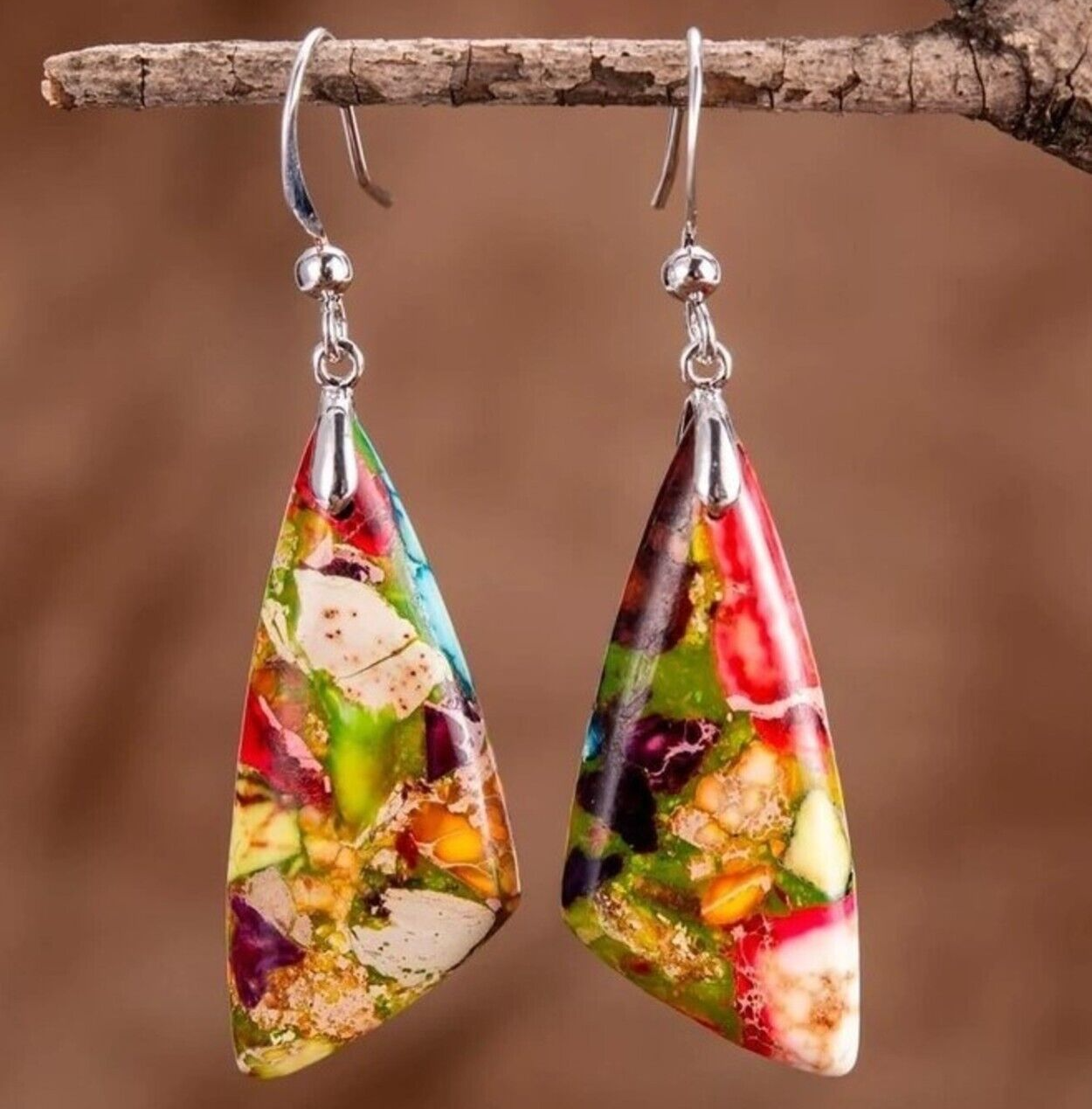 Slab Dangle Earrings 2024 For Women