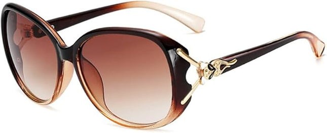 LNTICB® Polarized Sunglasses for Women Fashion Ladies Shades Large Frame Trendy Stylish Sun Glasses UV Protection