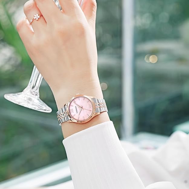 VXFAIZY Women's Simplicity Watch Water Resistant Casual Watch for Women