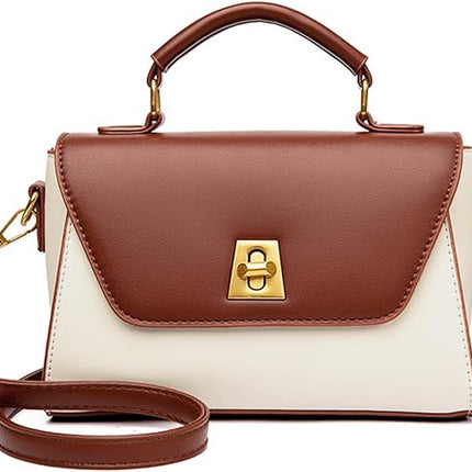 GOIACII Crossbody Bags for Women Top Handle Handbags Ladies Purses Leather Satchel