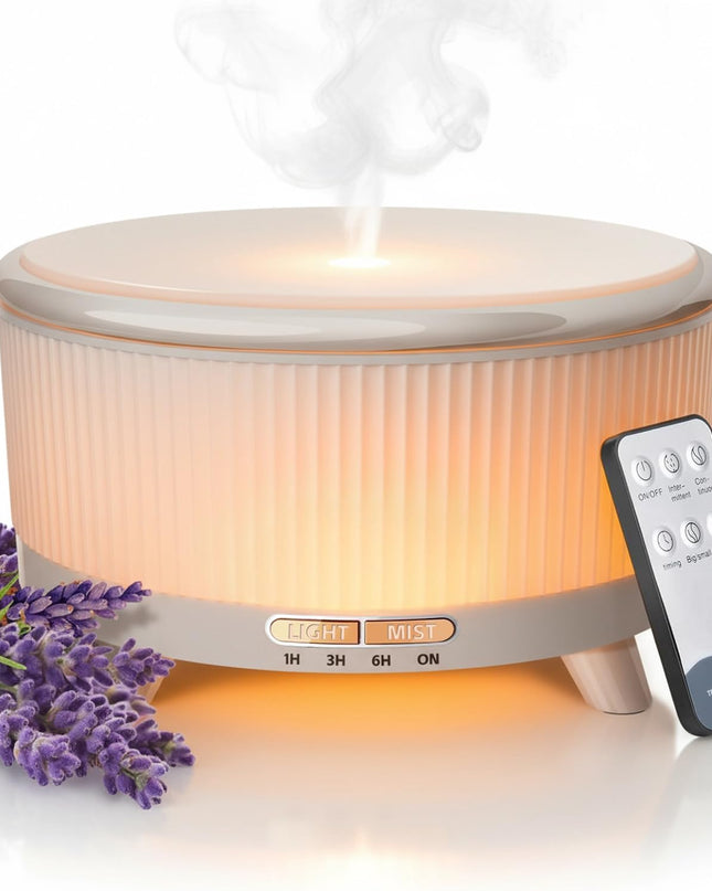 20-Hour Long-Lasting Aromatherapy, 500ML Essential Oil Diffuser