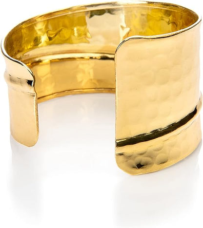 Cuff Bracelet for Women | Nefriti Open Cuff Bracelet Bangle