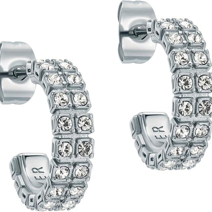 Ted Baker London Double Crystal Hoop Earrings For Women