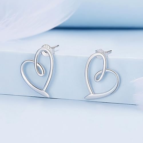 925 Sterling Silver Butterfly Firefly Hummingbird Stud Earrings Owl Poker Heart Hypoallergenic Earrings for Women Fine Jewelry