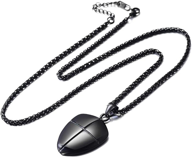 U7 Bible Verse Necklace for Men Women, Armor of God Necklace, Dog Tags Pendant Stainless Steel Inspirational Necklaces for Teens