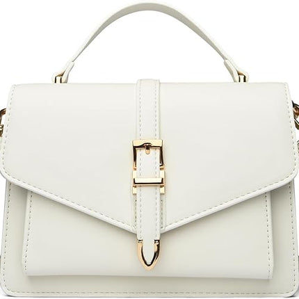 Travistar Crossbody Bags for Women - Small Cross Body Purse Leather Top-handle Handbags Trendy Shoulder Bag Satchel Purses
