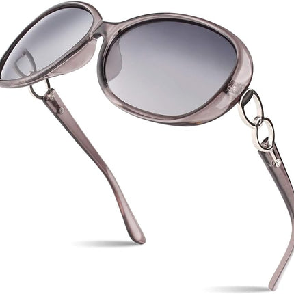 Sunier Sunglasses Womens Polarized Trendy Oversized Sun Glasses Fashion Ladies Shades 100% UV400 Protection S85