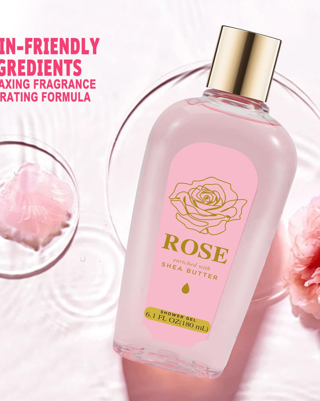 Spa Luxetique Gift Baskets for Women, Mothers Day Gifts for Mom, 11pcs Rose Sets, Relaxing Bath Sets for Women, Christmas Gifts for Her