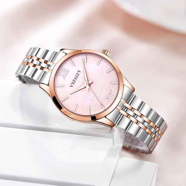 VXFAIZY Women's Simplicity Watch Water Resistant Casual Watch for Women