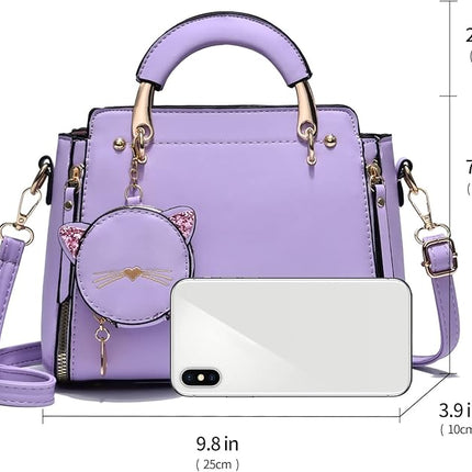 Xiaoyu Fashion Purses and Handbags for Women Ladies Crossbody Bags Top Handle Satchel Shoulder Bags Small Totes