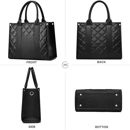 COCIFER The Tote Bag Crossbody Purses for Women Shoulder Bag Handbags PU Leather Top Handle Bags with zipper