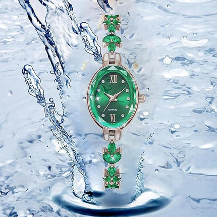 BESTKANG Women's Watch Luxury Petal Casual Bracelet Watch Simulated Quartz Watches for Women