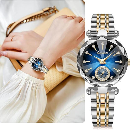NN BEN NEVIS Watch, Watches for Women with Elegant Leather Strap, Fashion Analog Creative Diamond Dial Wrist Watch