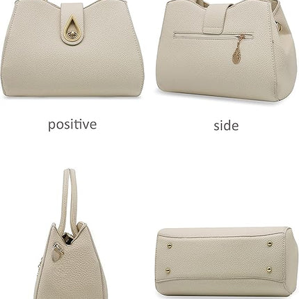 Pahajim Womens Leather Purses and Handbags Top Handle Satchel Bags Tote Bags Tote Purses for Women