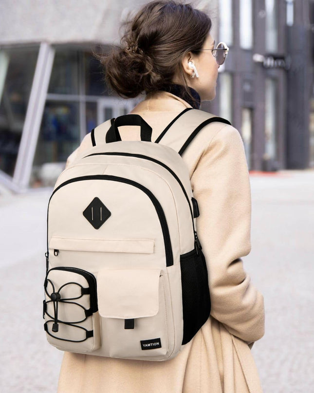 YAMTION School Backpack for Women,Bookbag for Teen Girls Backpack College Laptop School Bags,Mochilas Mujer Morrales Escuela