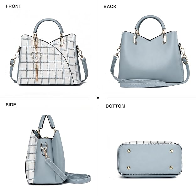 Xiaoyu Small Purses and Handbags for Women Fashion Crossbody Bag Lightweight Shoulder Bag Top Handle Satchel Purse