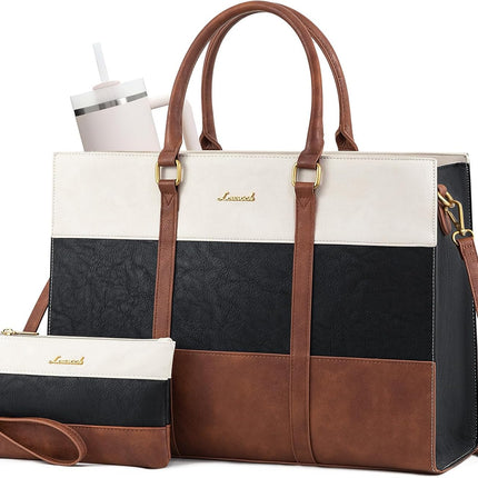LOVEVOOK Laptop Bag for Women, 15.6 Inch Work Bags for Women
