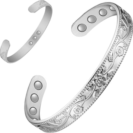 Feraco Copper Bracelet for Women, 11X Ultra Strength Magnetic Bracelets