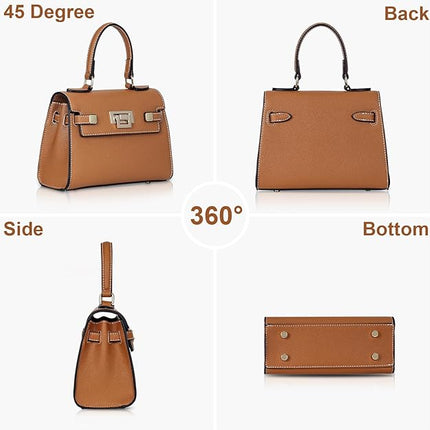 YFGBCX Mini Satchel Bag Top Handle Purse for Women Small Crossbody Bag Handbag Designer Purse with Detachable Strap