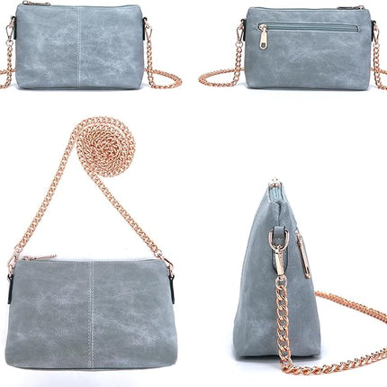 Large Crossbody Purses Set For Women Shoulder Tote Handbags Ladies Hobo Bags With Matching Wallet 4PCS