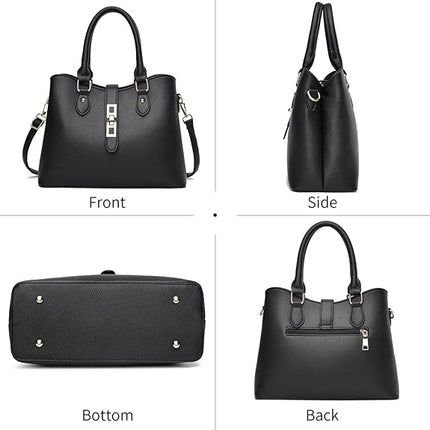 DAINAOTM Purses and Handbags for Women Crossbody PU Leather Tote Top Handle Satchel Shoulder Bags
