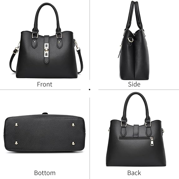 DAINAOTM Purses and Handbags for Women Crossbody PU Leather Tote Top Handle Satchel Shoulder Bags
