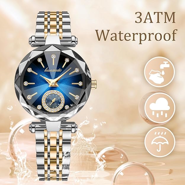 NN BEN NEVIS Watch, Watches for Women with Elegant Leather Strap, Fashion Analog Creative Diamond Dial Wrist Watch