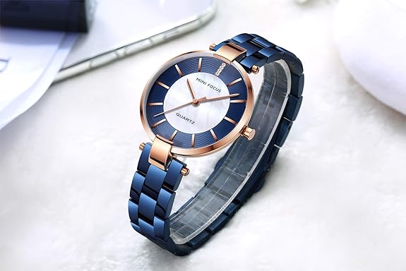 Mini Focus Simple Quartz Watches for Women Lady Woman Waterproof Stainless Steel Wristwatch