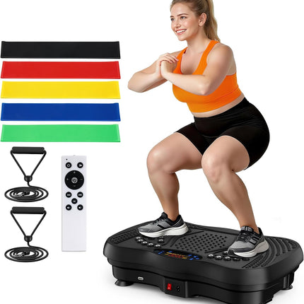 Vibration Plate Exercise Machine for Full Body Lymphatic Drainage
