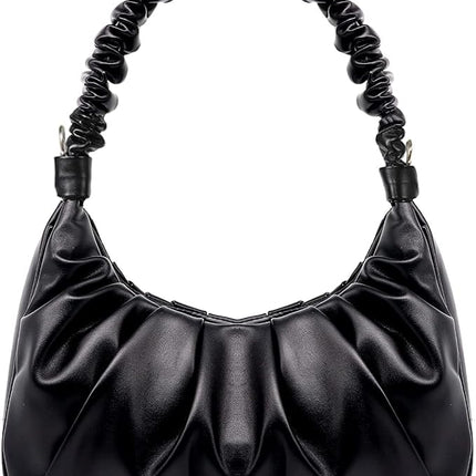 NIUEIMEE ZHOU Small Shoulder Bag for Women Classic Clutch Trendy Tote HandBag Crossbody Purse with Button Closure