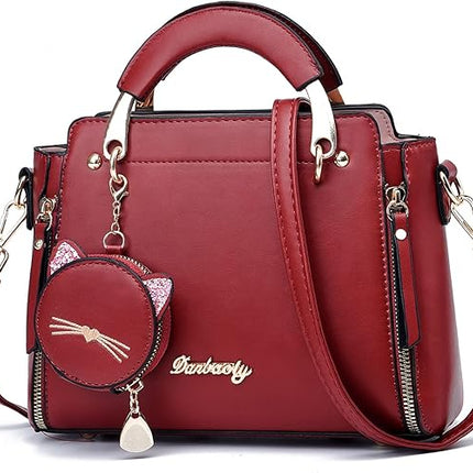 Xiaoyu Fashion Purses and Handbags for Women Ladies Crossbody Bags Top Handle Satchel Shoulder Bags Small Totes