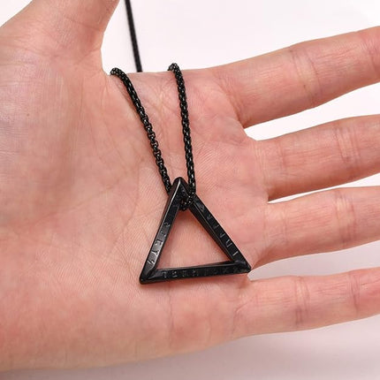 VNOX Viking Necklace for Men - Viking Thors Hammer/Norse Compass/Celtic Knot/Wolf/Norse Amulet Pendant Necklace