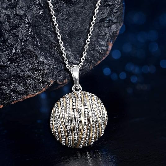 Coin Pendant Necklace for Women 18K Gold and Silver Intertwined Crossover Pendant Two Tone Necklaces Christmas Jewelry Gift