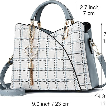 Xiaoyu Small Purses and Handbags for Women Fashion Crossbody Bag Lightweight Shoulder Bag Top Handle Satchel Purse