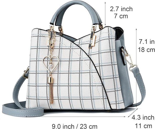 Xiaoyu Small Purses and Handbags for Women Fashion Crossbody Bag Lightweight Shoulder Bag Top Handle Satchel Purse