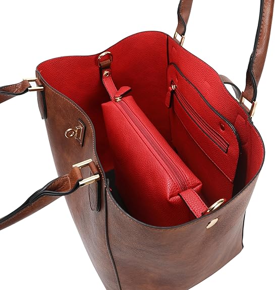 sqlp Large Work Tote Bag for Women Designer Purses and Handbags Big Bucket bags Women's Travel Shoulder Bag