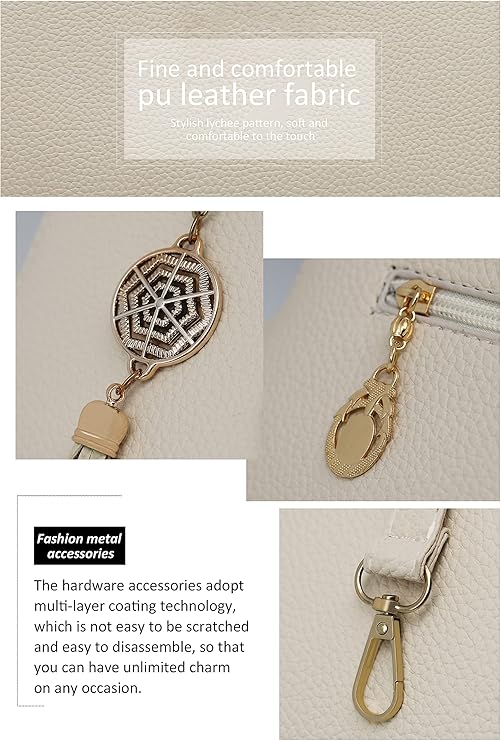 Pahajim Womens Leather Purses and Handbags Top Handle Satchel Bags Tote Bags Tote Purses for Women