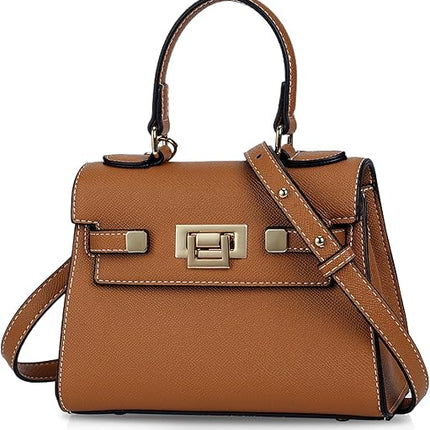 YFGBCX Mini Satchel Bag Top Handle Purse for Women Small Crossbody Bag Handbag Designer Purse with Detachable Strap