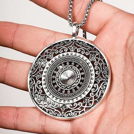 HAQUIL Vintage Flower Necklace, Fashion Jewelry for Women, Statement Necklace for Women…