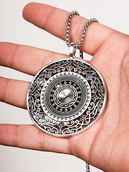 HAQUIL Vintage Flower Necklace, Fashion Jewelry for Women, Statement Necklace for Women…