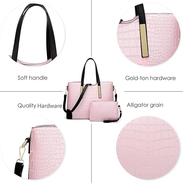 SYKT Purses and Handbags for Womens Satchel Shoulder Tote Bags Wallets