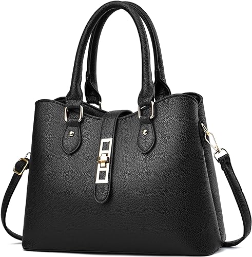 DAINAOTM Purses and Handbags for Women Crossbody PU Leather Tote Top Handle Satchel Shoulder Bags