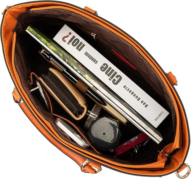 Montana West 3PCS Purses and Handbags for Women Tote Purse and Wallet Set Shoulder Satchel Bag for Women