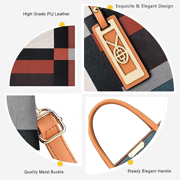 COCIFER Purses and Handbags for Women Shoulder Tote Bags Top Handle Satchel