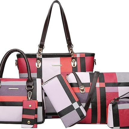 2E-youth Designer Purses and Handbags for Women Satchel Shoulder Bag Tote Top Handle Bag